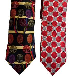 Boxelder Milwaukee Charles Macintosh & Frank Lloyd Wright Tie 100% Silk bundle